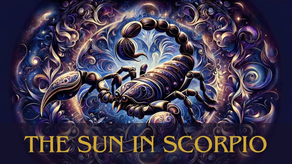 The sun in scorpio